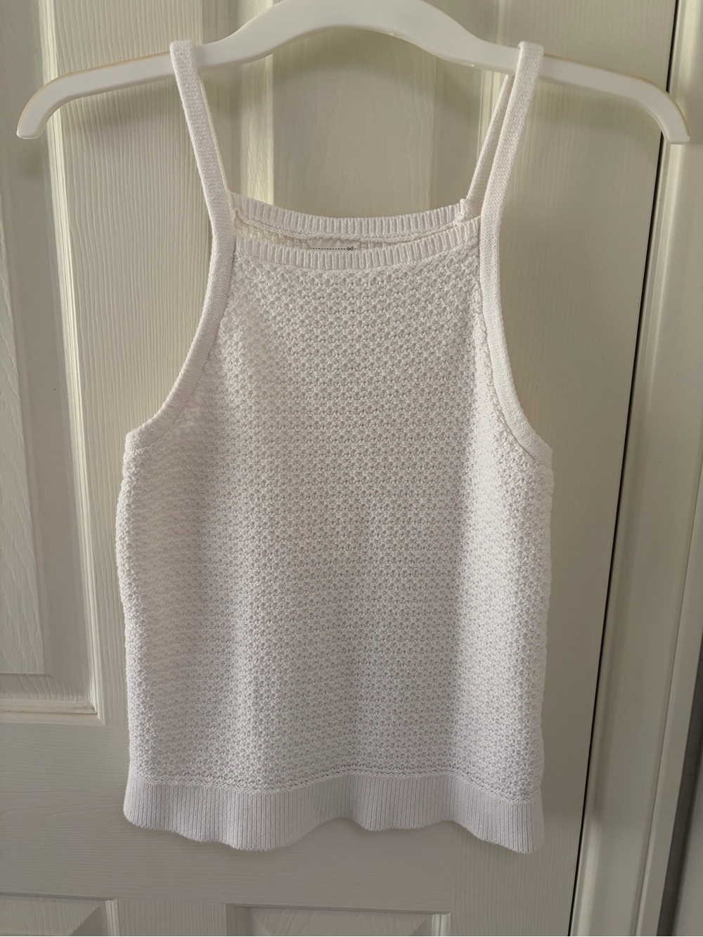 abercrombie kids White Knit Tank Top for Girls
